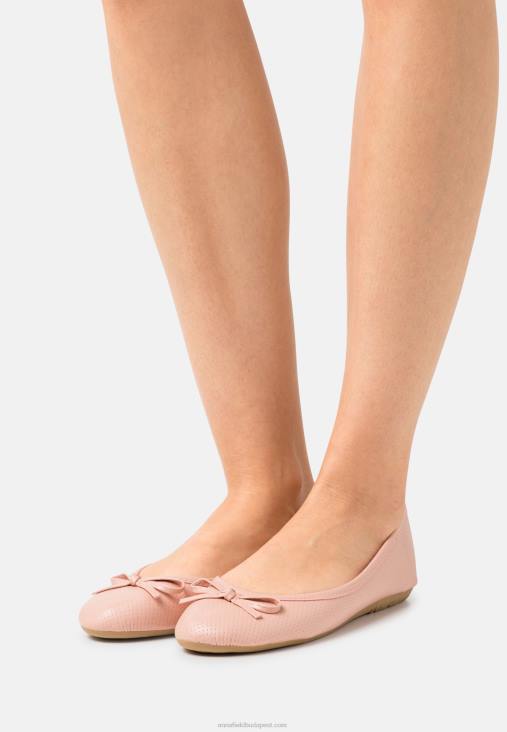 Anna Field nők 2 csomagos balettpumpa arany/rózsaszín RTVD2096