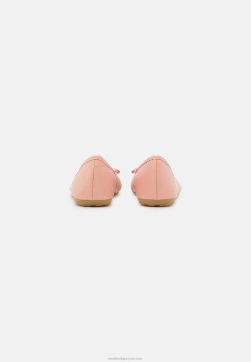 Anna Field nők 2 csomagos balettpumpa arany/rózsaszín RTVD2096