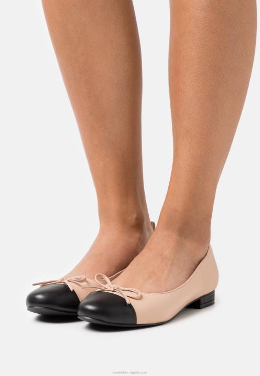 Anna Field nők bőr balettpumpák bézs RTVD2073