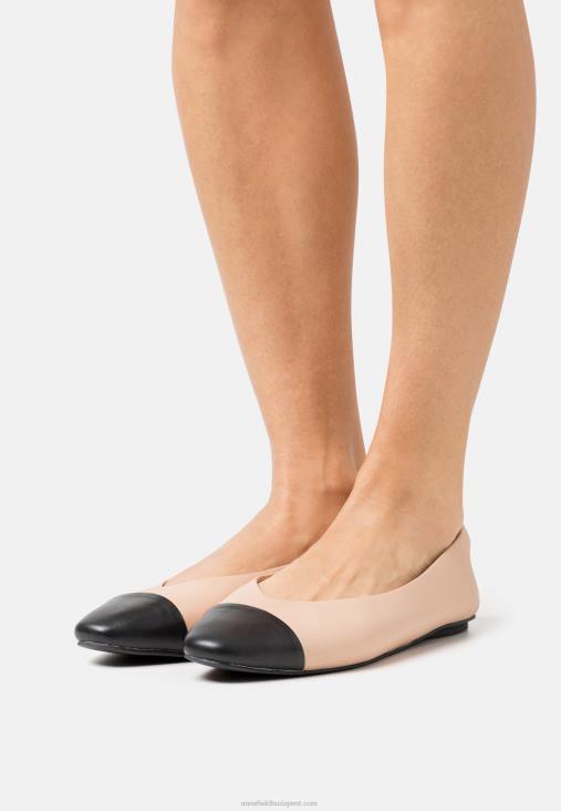 Anna Field nők bőr balettpumpák bézs RTVD2116