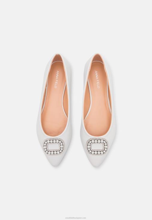 Anna Field nők balett pumpák fehér RTVD2098