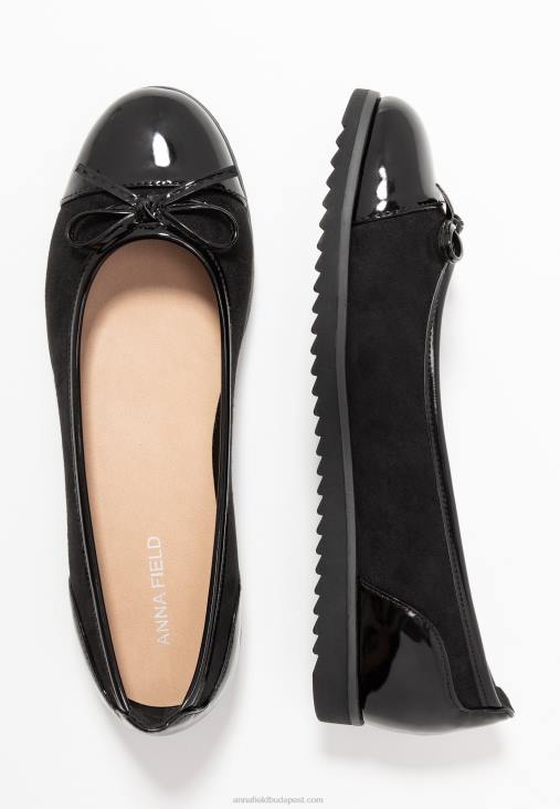 Anna Field nők balett pumpák fekete RTVD2074