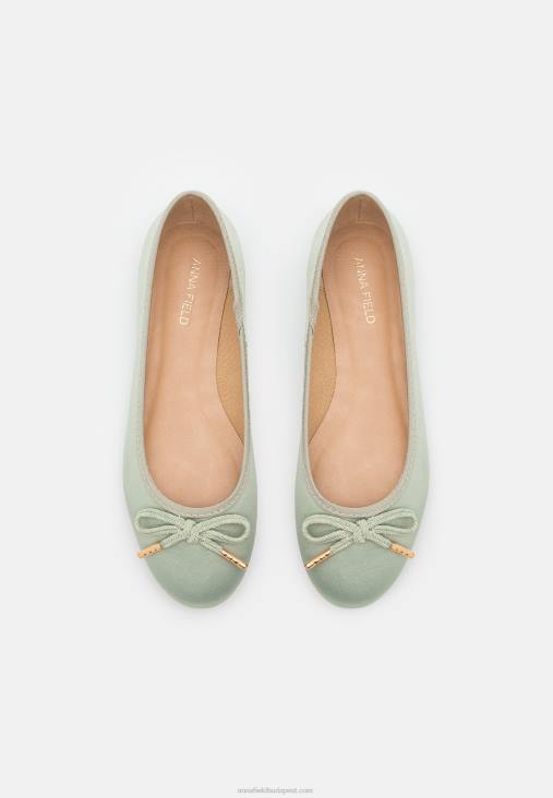 Anna Field nők balett pumpák zöld RTVD2149