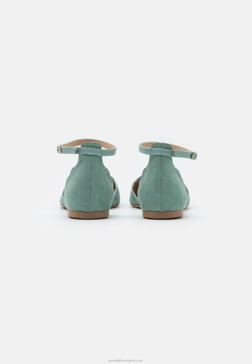 Anna Field nők bokapántos balettpumpák menta RTVD2161
