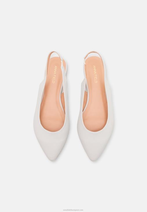 Anna Field nők slingback balettpumpák fehér RTVD2181