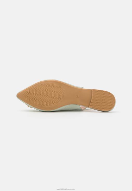 Anna Field nők slingback balettpumpák zöld RTVD2186