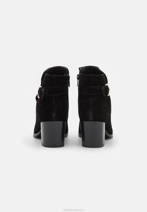 Anna Field nők bőr bokacsizma fekete RTVD1964