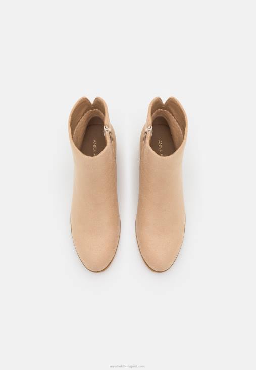 Anna Field nők bokacsizma bézs RTVD1945