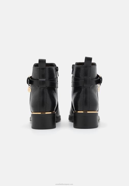 Anna Field nők bokacsizma fekete RTVD2011