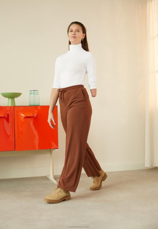 Anna Field nők fűzős bokacsizma bézs RTVD2028