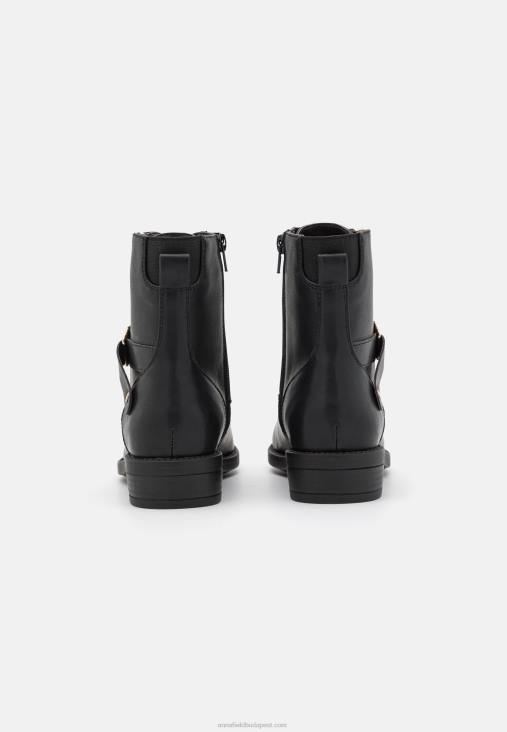 Anna Field nők fűzős bokacsizma fekete RTVD2025