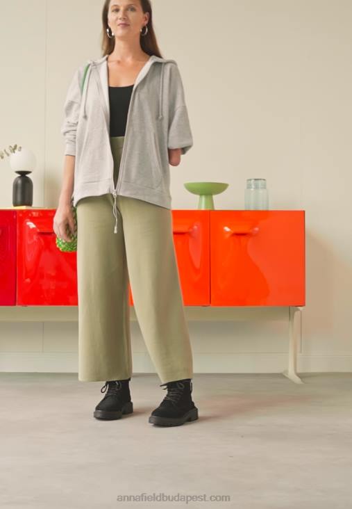 Anna Field nők fűzős bokacsizma fekete RTVD2038