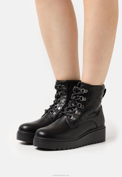 Anna Field nők ék bokacsizma fekete RTVD2035