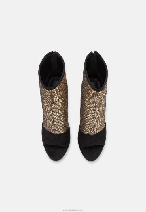 Anna Field nők klasszikus arany bokacsizma RTVD1915