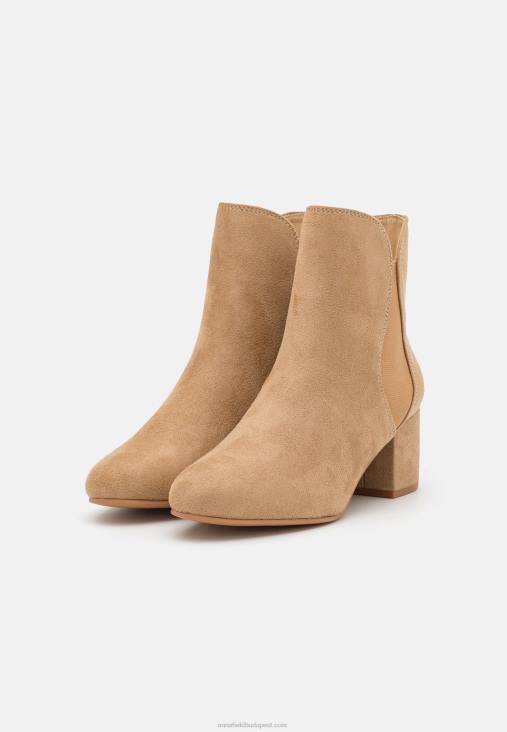 Anna Field nők klasszikus bézs bokacsizma RTVD1892