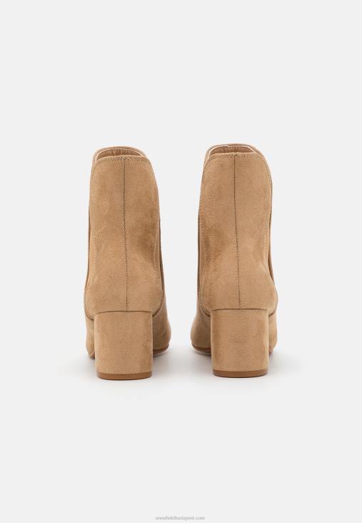 Anna Field nők klasszikus bézs bokacsizma RTVD1892