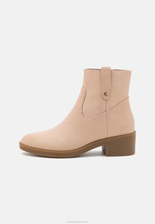 Anna Field nők klasszikus bézs bokacsizma RTVD1942