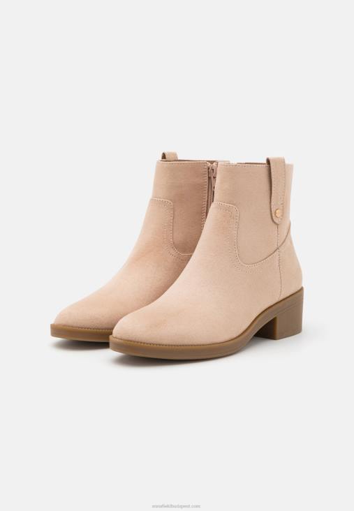 Anna Field nők klasszikus bézs bokacsizma RTVD1942