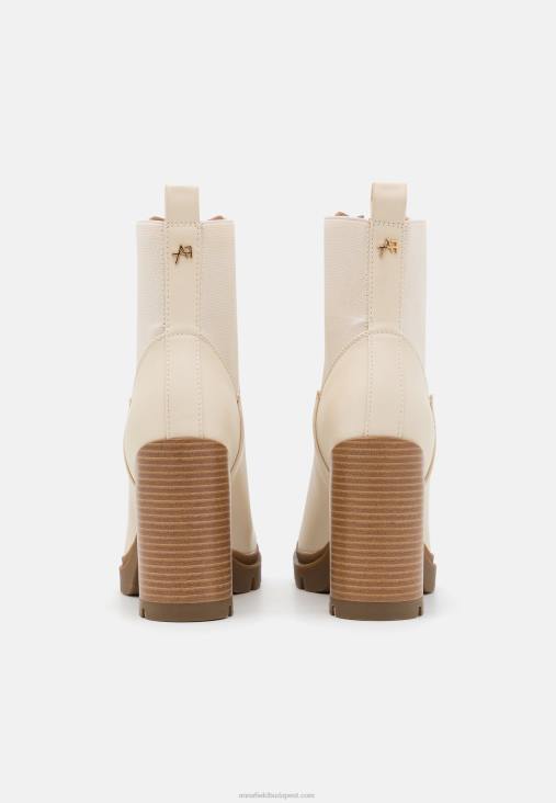 Anna Field nők klasszikus bézs bokacsizma RTVD1949