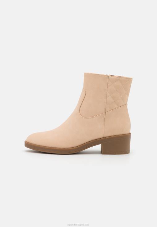 Anna Field nők klasszikus bézs bokacsizma RTVD1961
