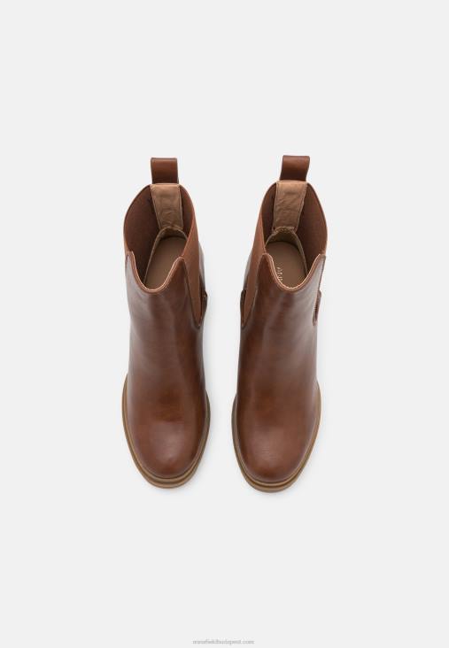 Anna Field nők klasszikus bokacsizma konyak RTVD1920