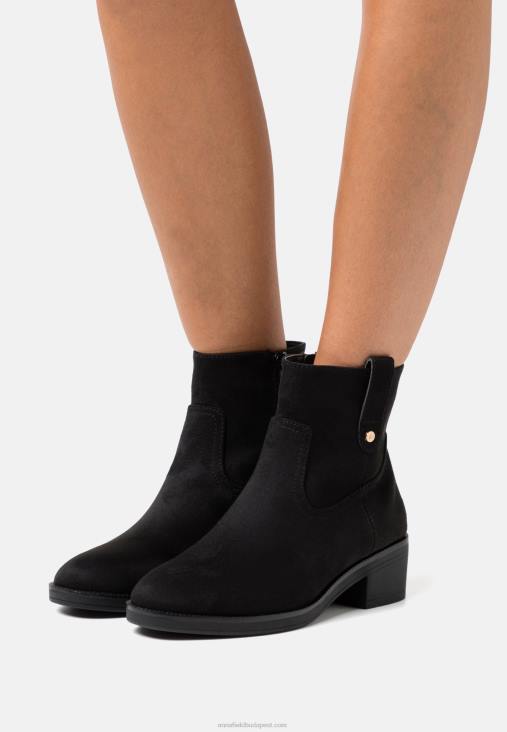 Anna Field nők klasszikus fekete bokacsizma RTVD1896