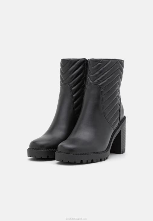 Anna Field nők klasszikus fekete bokacsizma RTVD1909