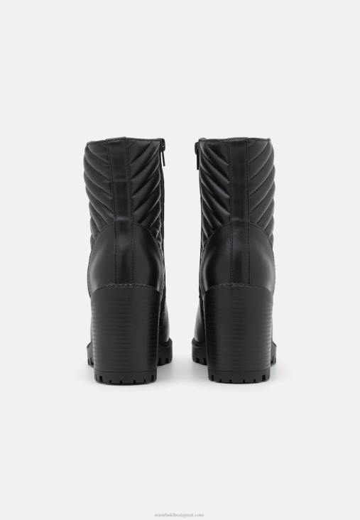 Anna Field nők klasszikus fekete bokacsizma RTVD1909