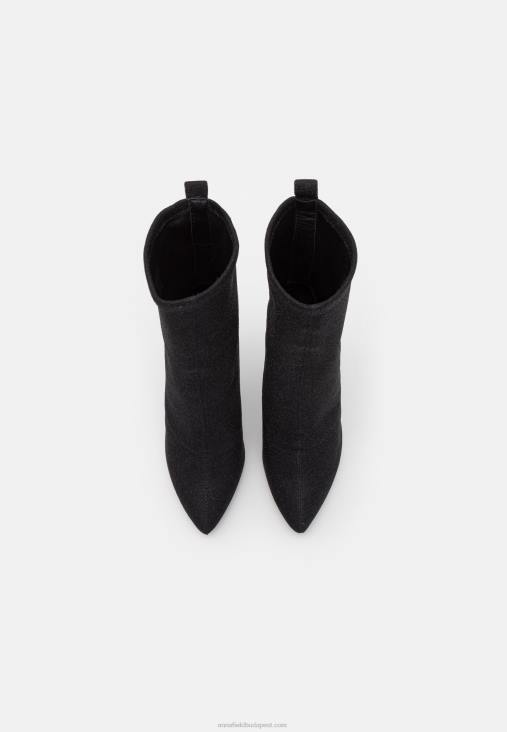 Anna Field nők klasszikus fekete bokacsizma RTVD1944