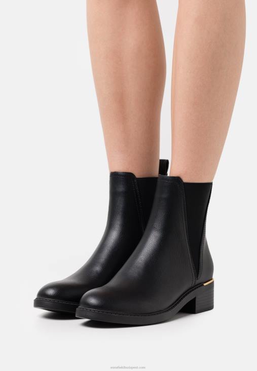 Anna Field nők klasszikus fekete bokacsizma RTVD2006