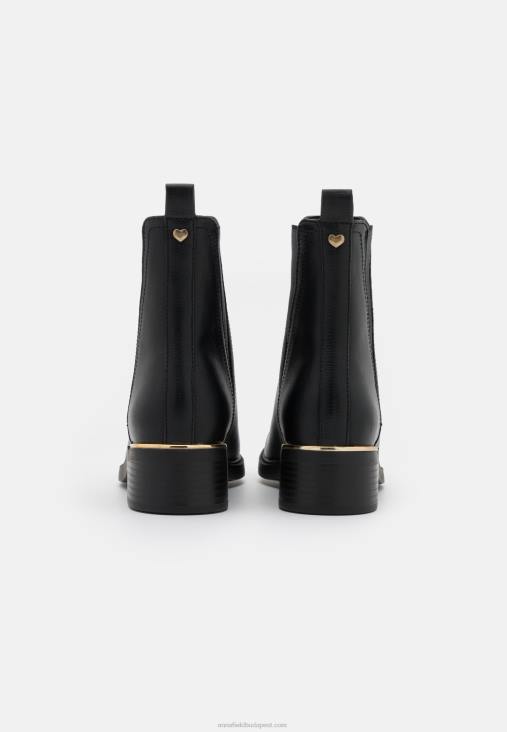 Anna Field nők klasszikus fekete bokacsizma RTVD2006