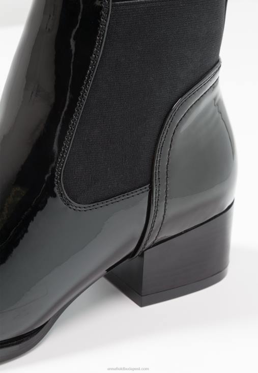 Anna Field nők klasszikus fekete bokacsizma RTVD2007
