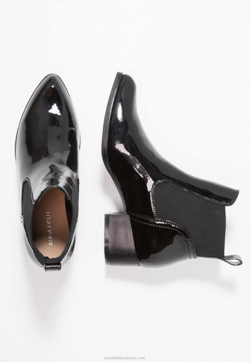 Anna Field nők klasszikus fekete bokacsizma RTVD2007