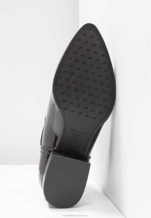 Anna Field nők klasszikus fekete bokacsizma RTVD2007