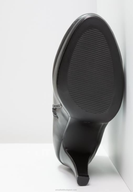 Anna Field nők magas sarkú bokacsizma fekete RTVD1918