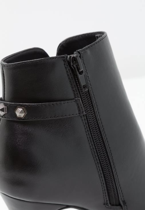 Anna Field nők magas sarkú bokacsizma fekete RTVD1918