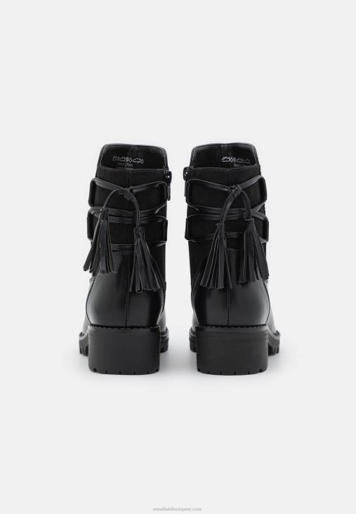 Anna Field nők téli csizma klasszikus bokacsizma fekete RTVD1919