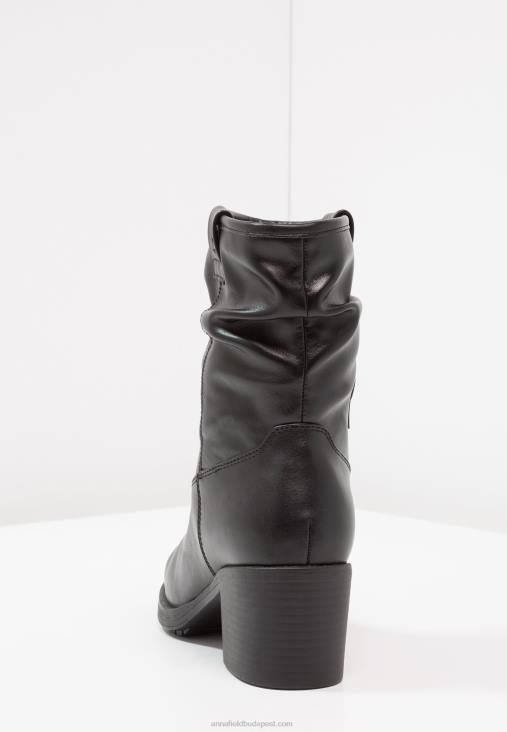 Anna Field nők téli csizma klasszikus bokacsizma fekete RTVD1992