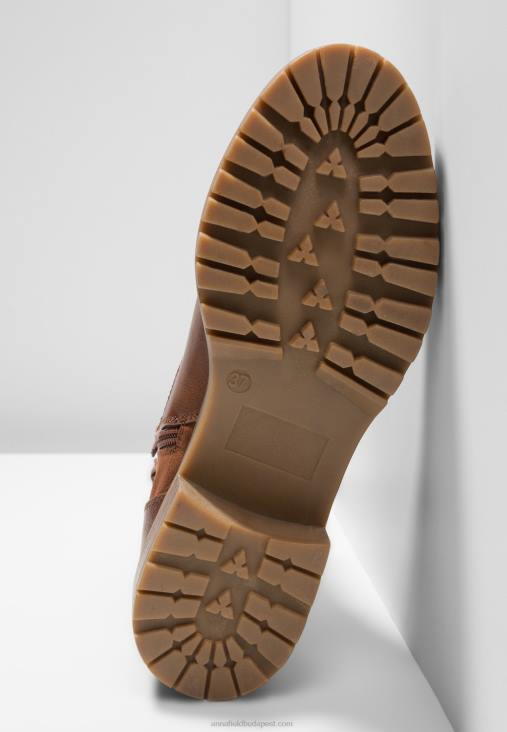 Anna Field nők téli csizma klasszikus bokacsizma konyak RTVD1996