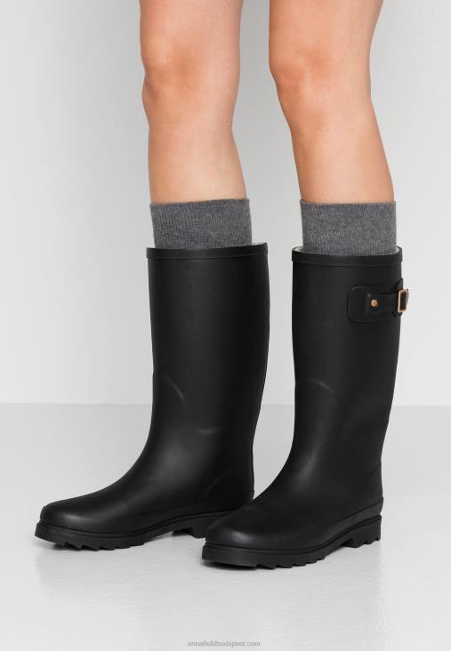 Anna Field nők Wellies fekete RTVD2260