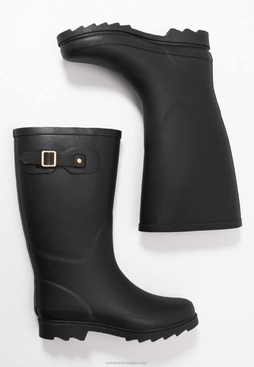 Anna Field nők Wellies fekete RTVD2260