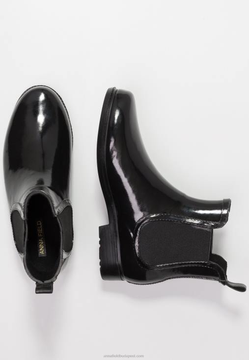 Anna Field nők Wellies fekete RTVD2261