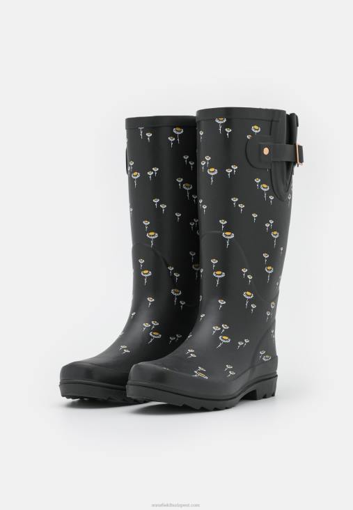 Anna Field nők Wellies fekete RTVD2263