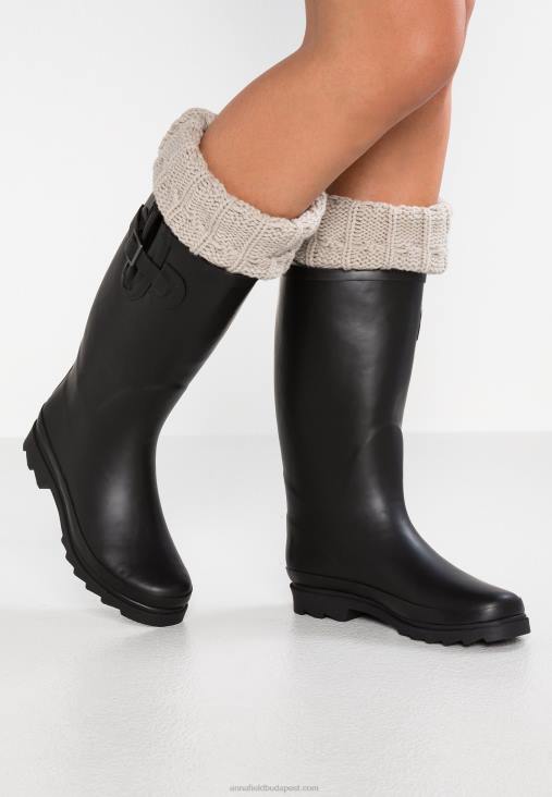 Anna Field nők Wellies fekete RTVD2266