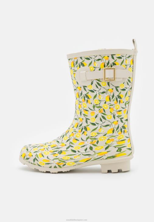 Anna Field nők Wellies sárga/bézs RTVD2269