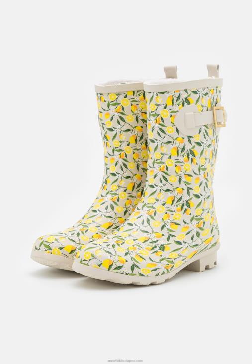 Anna Field nők Wellies sárga/bézs RTVD2269