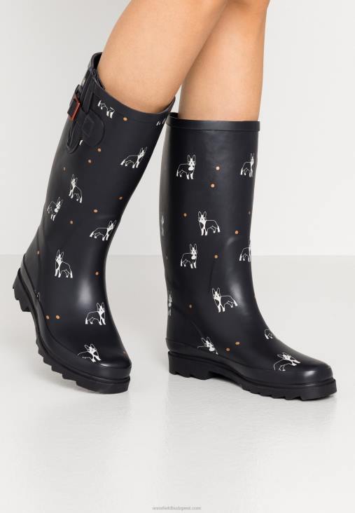 Anna Field nők Wellies sötétkék RTVD2265