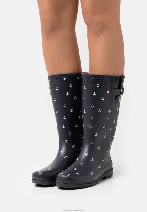 Anna Field nők Wellies sötétkék RTVD2270