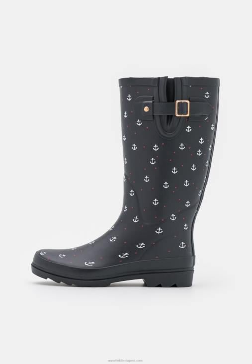 Anna Field nők Wellies sötétkék RTVD2270