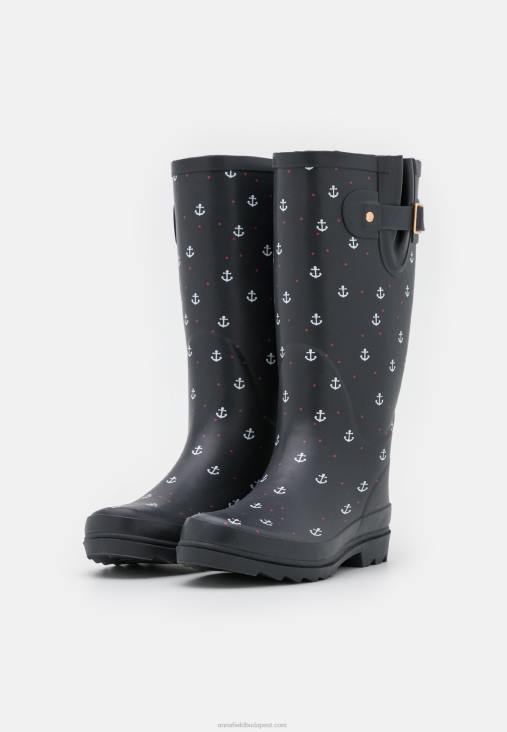 Anna Field nők Wellies sötétkék RTVD2270